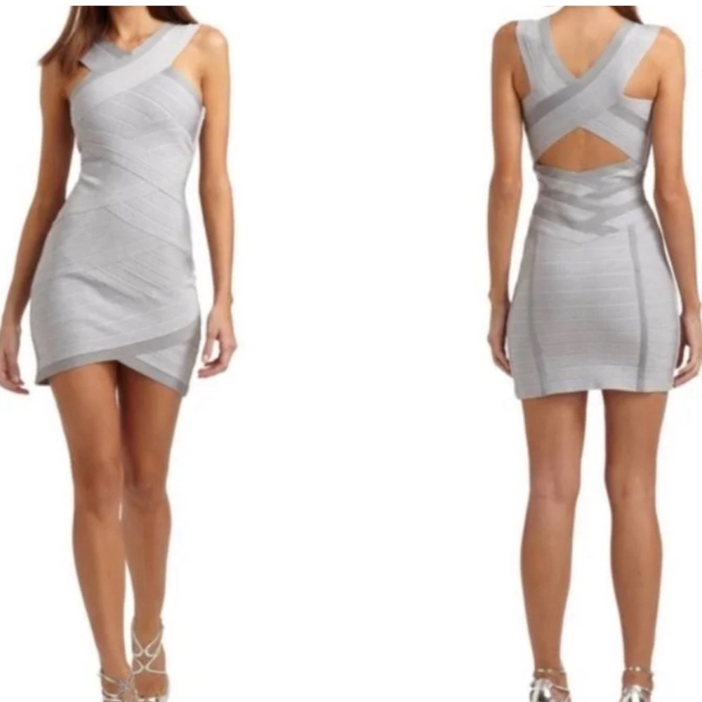 NWT Stretta Crossed-neck Bandage Dress